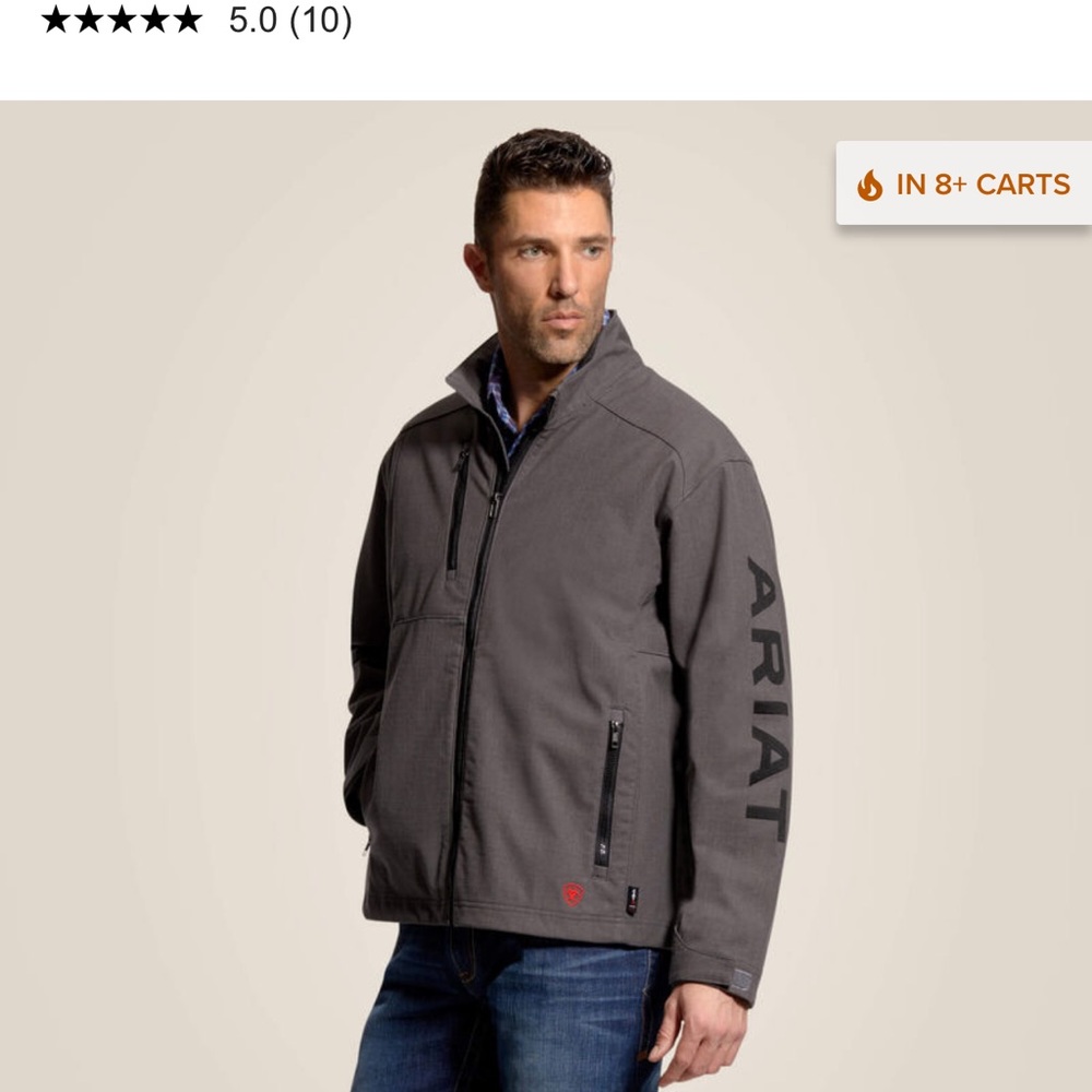 Ariat Men's Charcoal Performance Jacket